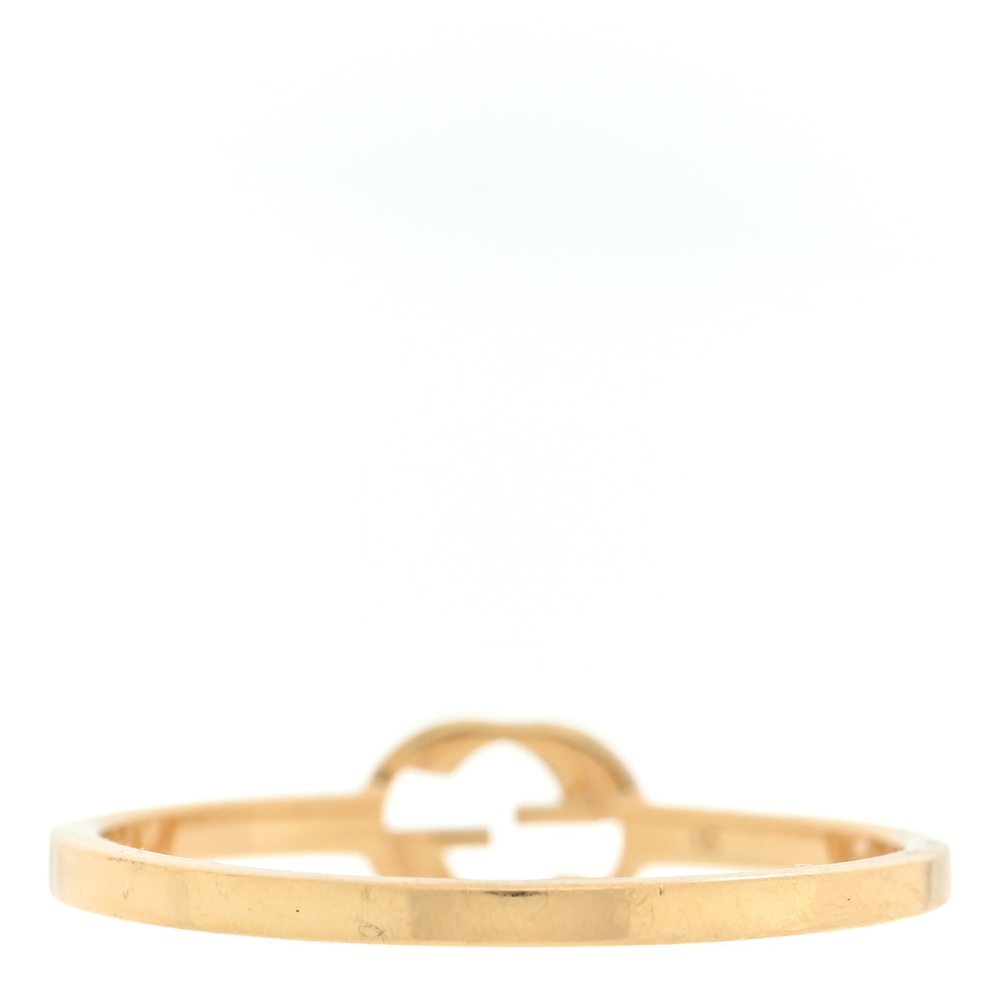 18K Yellow Gold Interlocking G Ring 54 7