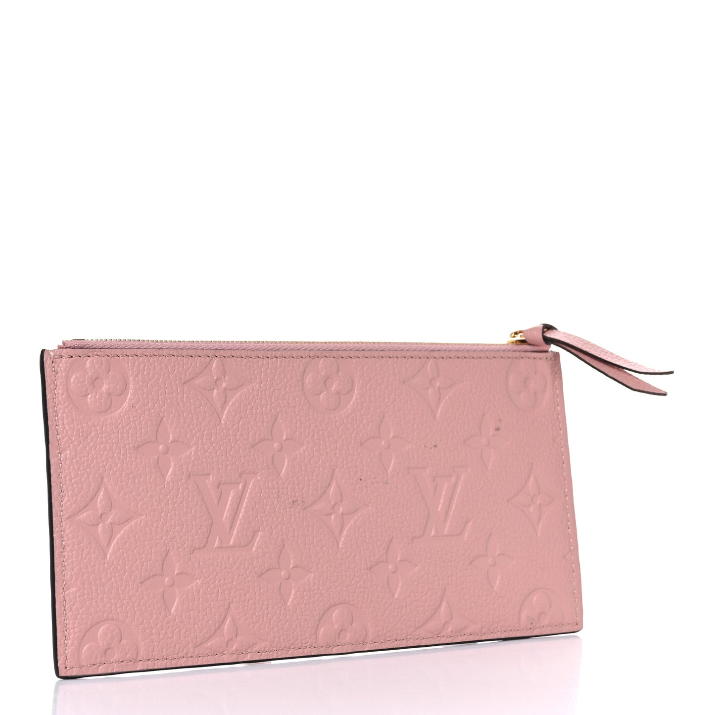 Empreinte Felicie Chain Wallet Zippered Insert Rose Poudre