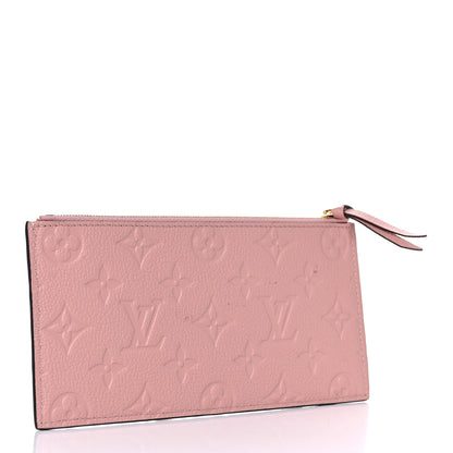 Louis Vuitton Empreinte Felicie Chain Wallet Zippered Insert Rose Poudre 3 of 9