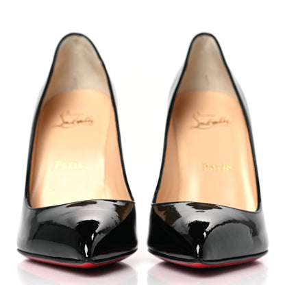 Christian Louboutin Patent Pigalle Follies 100 Pumps 39 Black 2 of 9