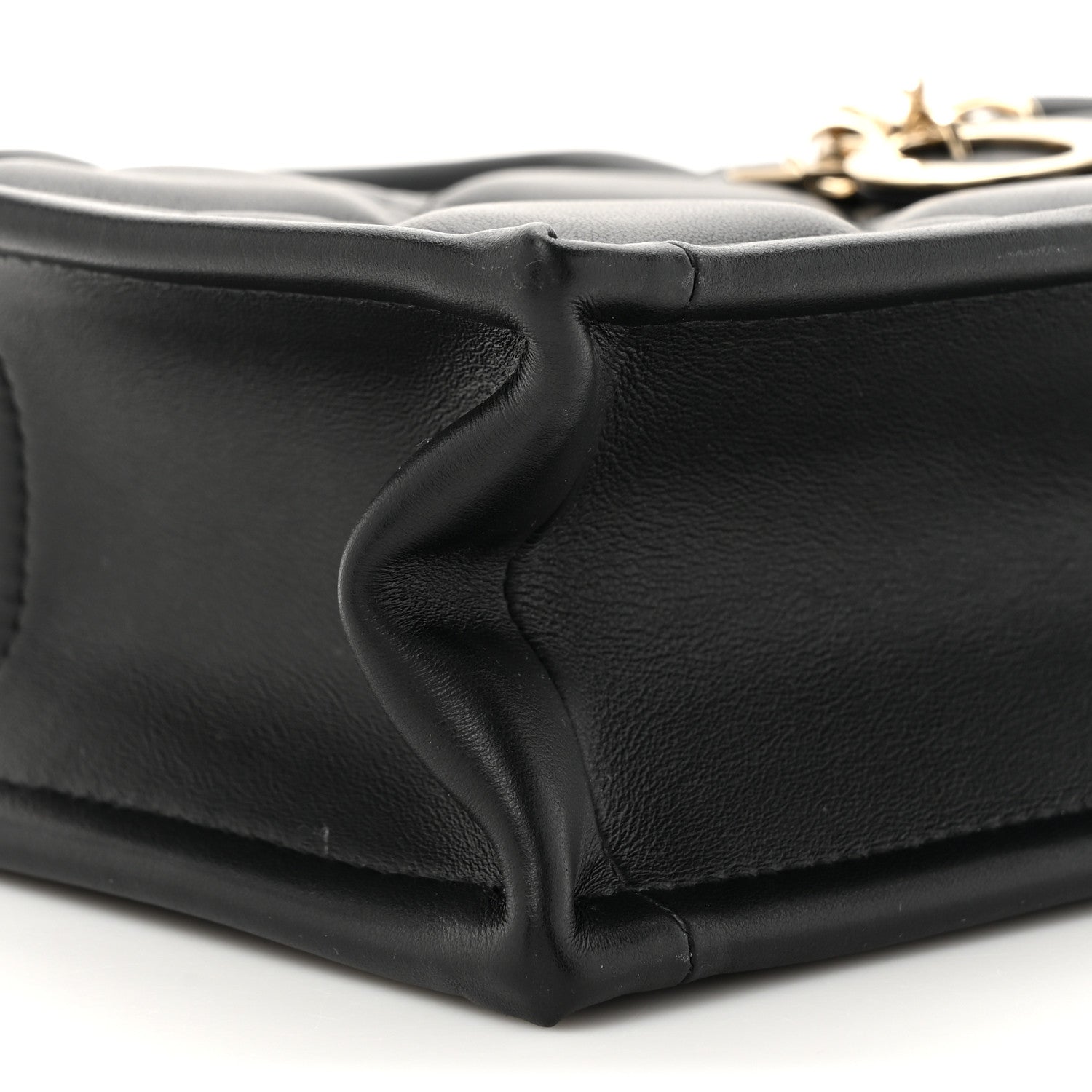 Christian Dior Calfksin Macrocannage Mini Book Tote Black 10 of 10
