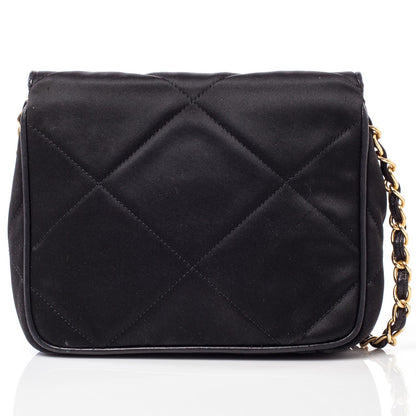 Chanel Satin Beaded Envelope Flap Black 4 of 8
