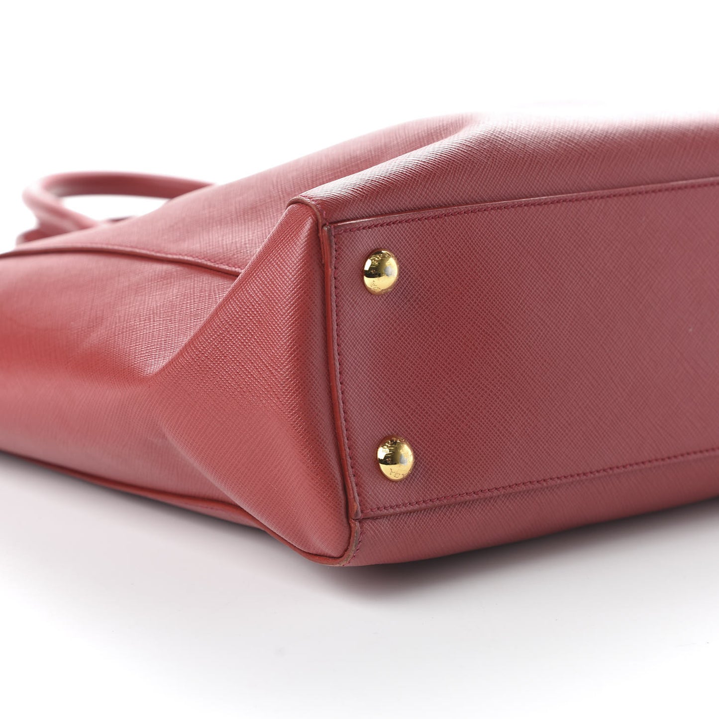 Saffiano Lux Shopping Tote Fuoco