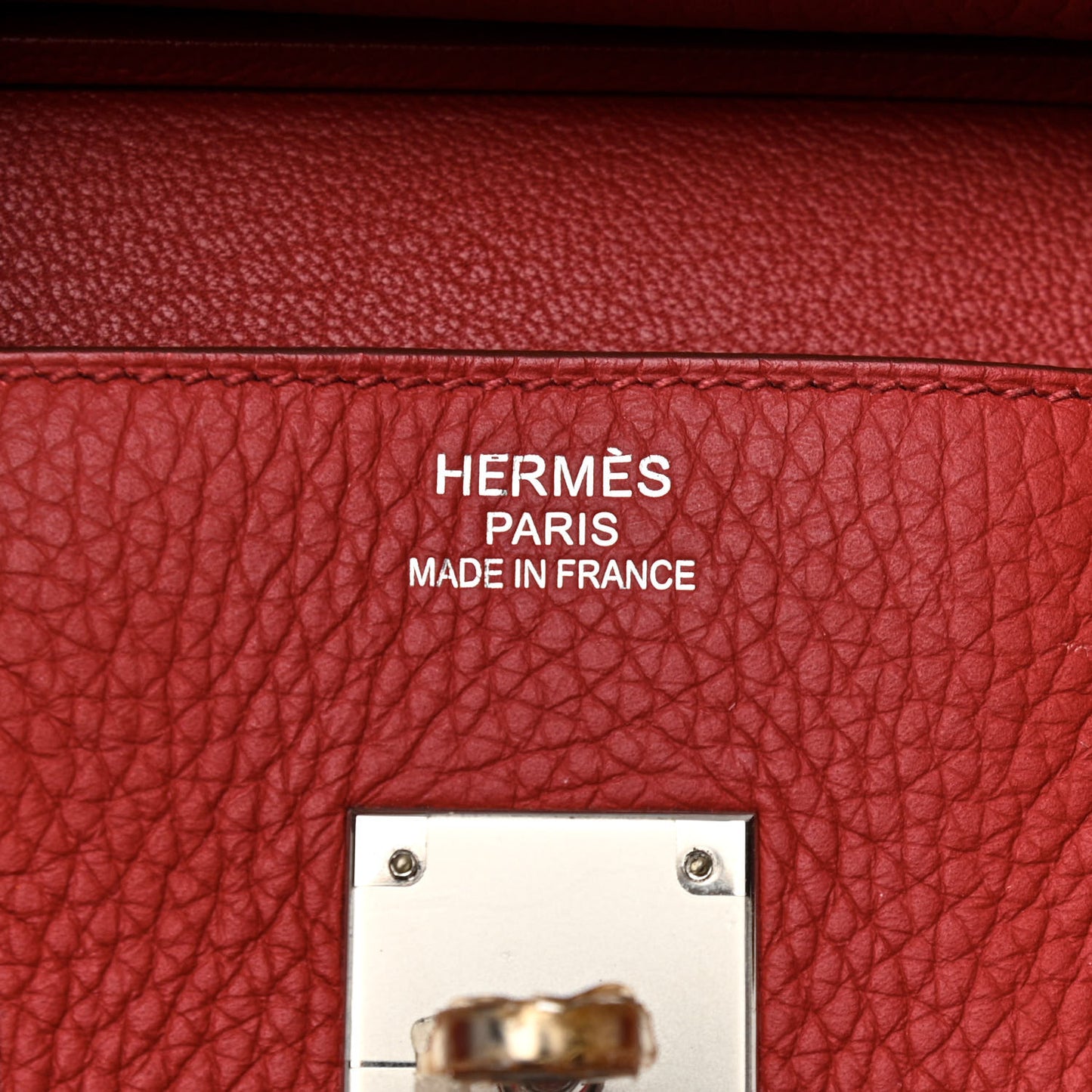 Togo Birkin 35 Rouge Garance