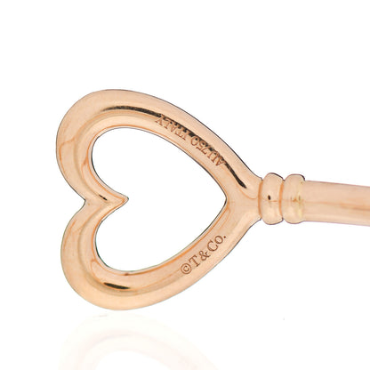 Tiffany 18K Rose Gold Wire Heart Bracelet 4 of 4
