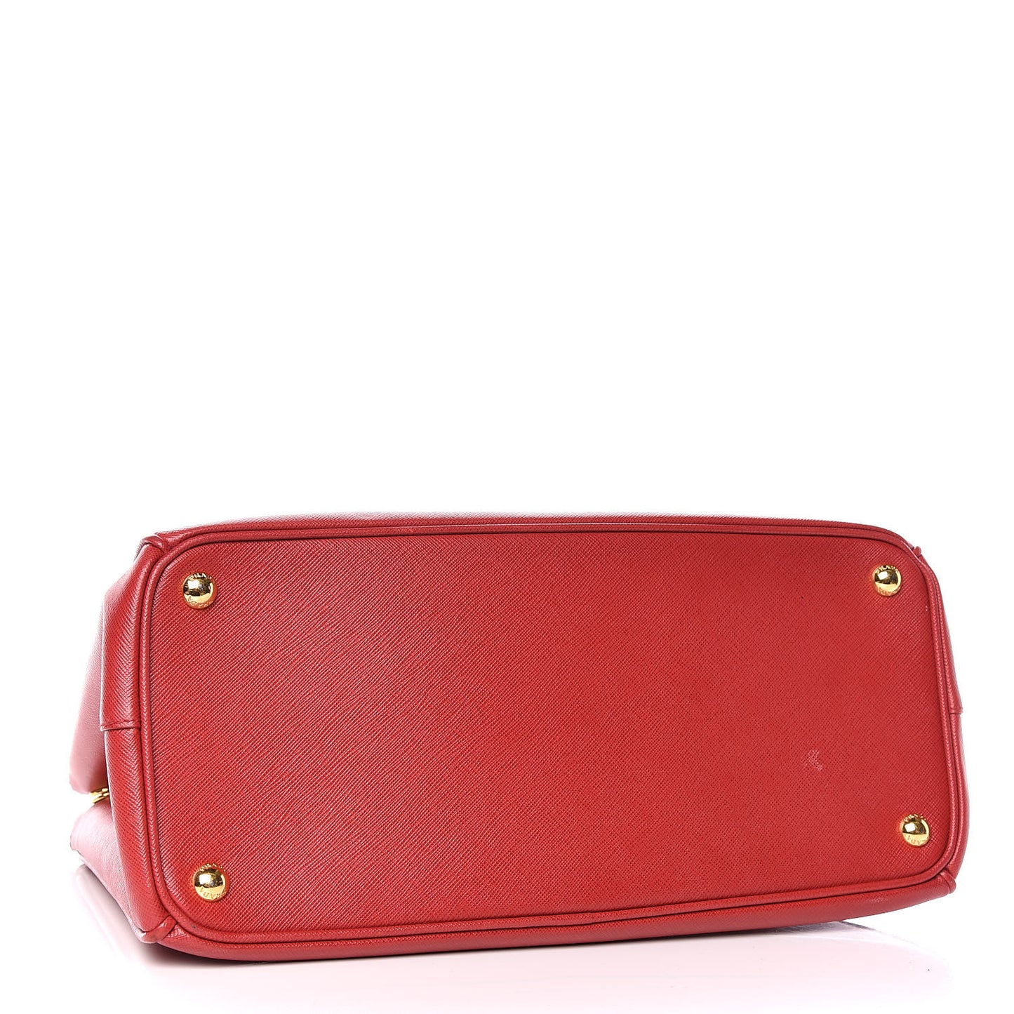 Saffiano Medium Galleria Double Zip Tote Fuoco