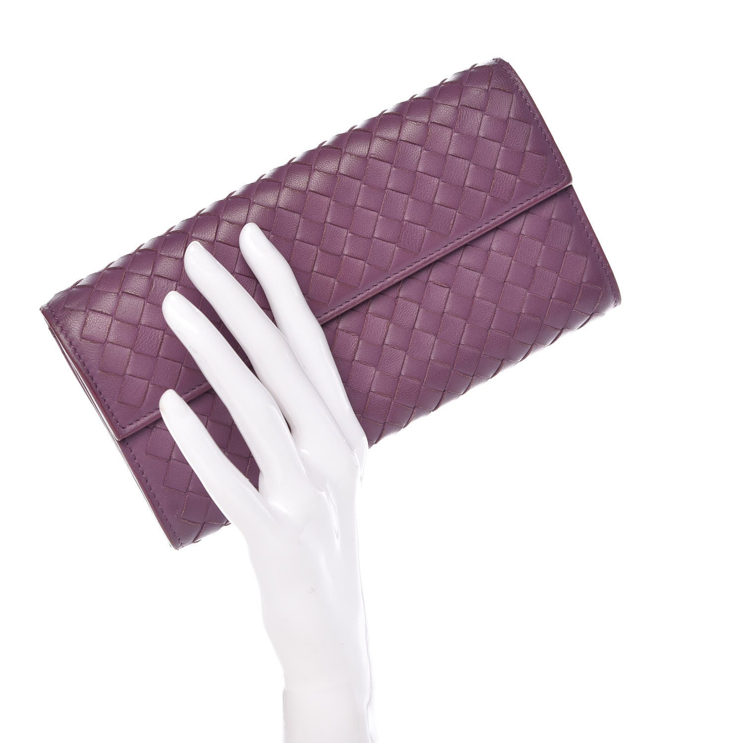 Bottega Veneta Nappa Intrecciato Continental Wallet Corot 2 of 13