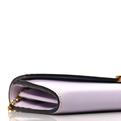 Fendi Vitello Cruise F is Fendi Continental Envelope Wallet on Chain Anemone 9 of 12