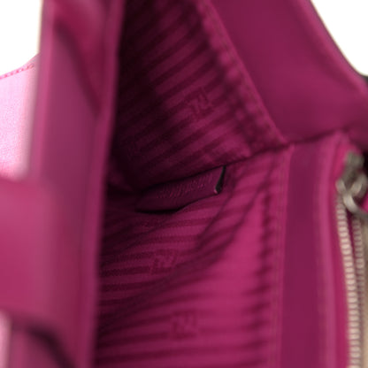 Fendi Vitello Elite Petite 2Jours Tote Magenta 6 of 9