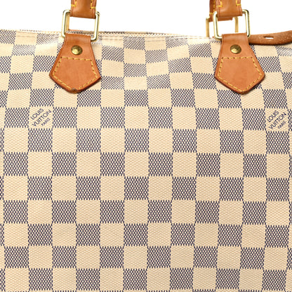 Louis Vuitton Damier Azur Speedy 30 8 of 12