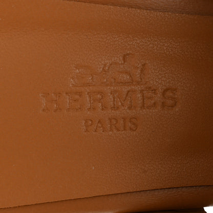 Hermes Nappa Gaby 60 Sandals 37.5 Naturel 7 of 10