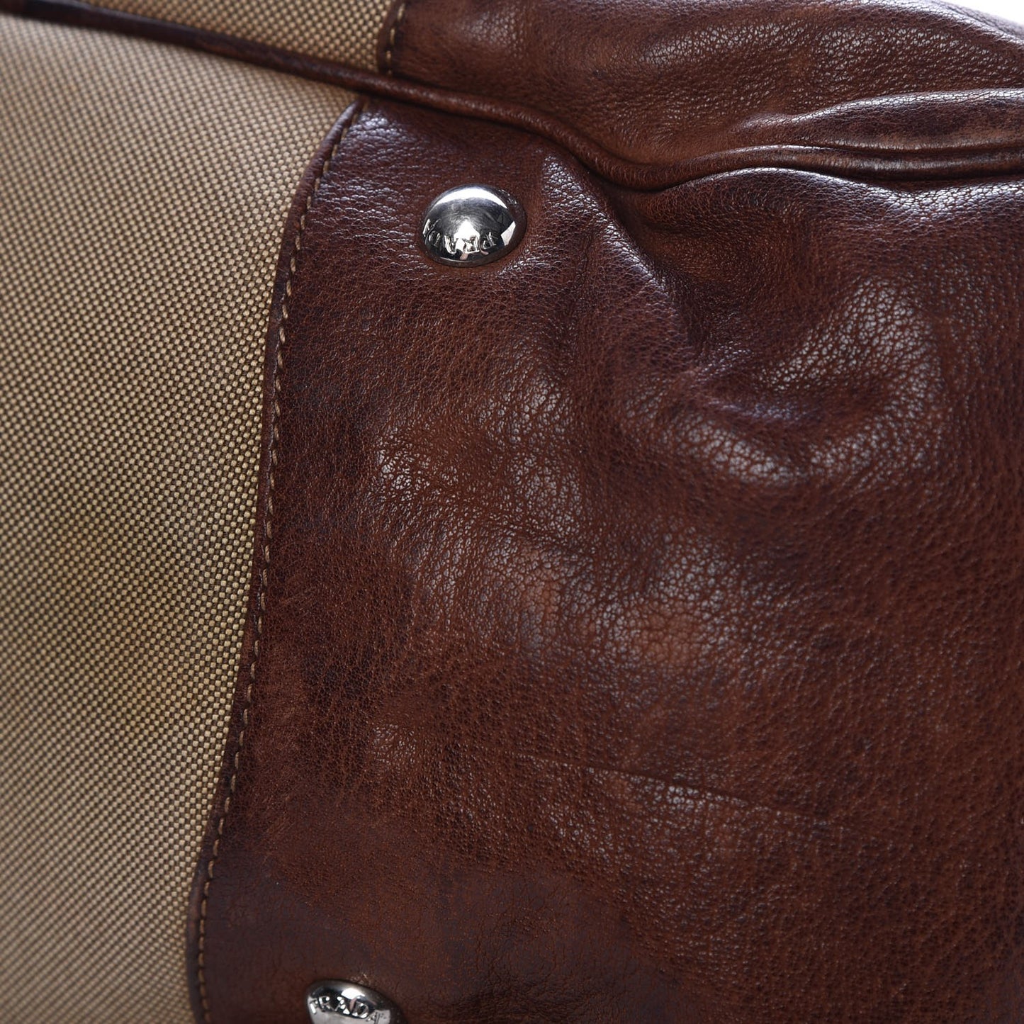 Jacquard Logo Frame Brown