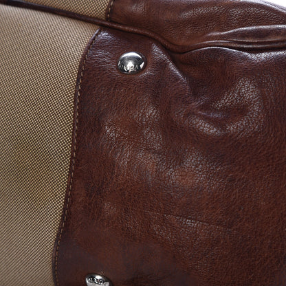 Prada Jacquard Logo Frame Brown 13 of 25