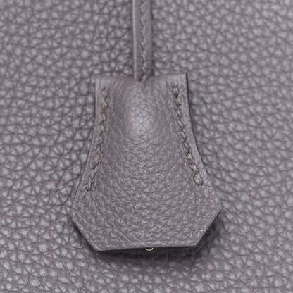 Hermes Togo Birkin 35 Etain 29 of 32