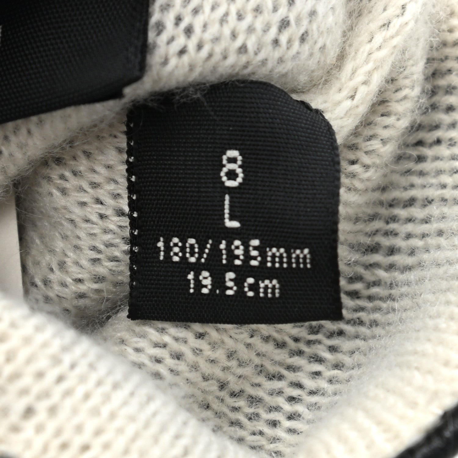 Gucci Lambskin GG Gloves 8 L Black 7 of 10