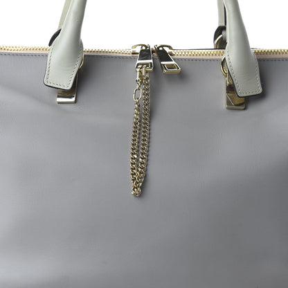 Chloe Smooth Calfskin Small Baylee Tote Marshmallow Cashmere Grey 9 of 9