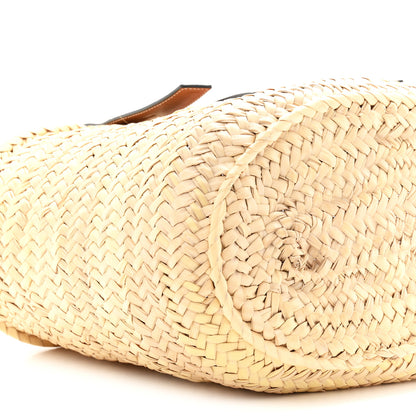 Loewe Raffia Basket Tote Bag Natural Tan 10 of 11