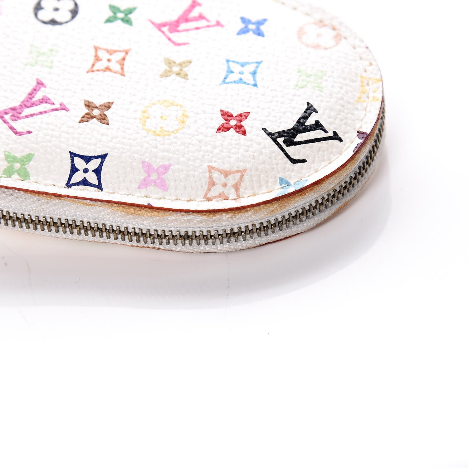 Louis Vuitton Monogram Multicolor Coeur Heart Coin Purse White 10 of 10