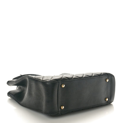 Chanel Lambskin Quilted Large Chanel 19 Shopping Tote Black 4 of 9