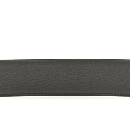 Hermes Box Togo Reversible 32mm H Belt Black Graphite 3 of 4