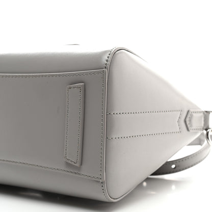 Givenchy Box Calfskin Mini Lock Antigona Shoulder Bag Medium Grey 8 of 8