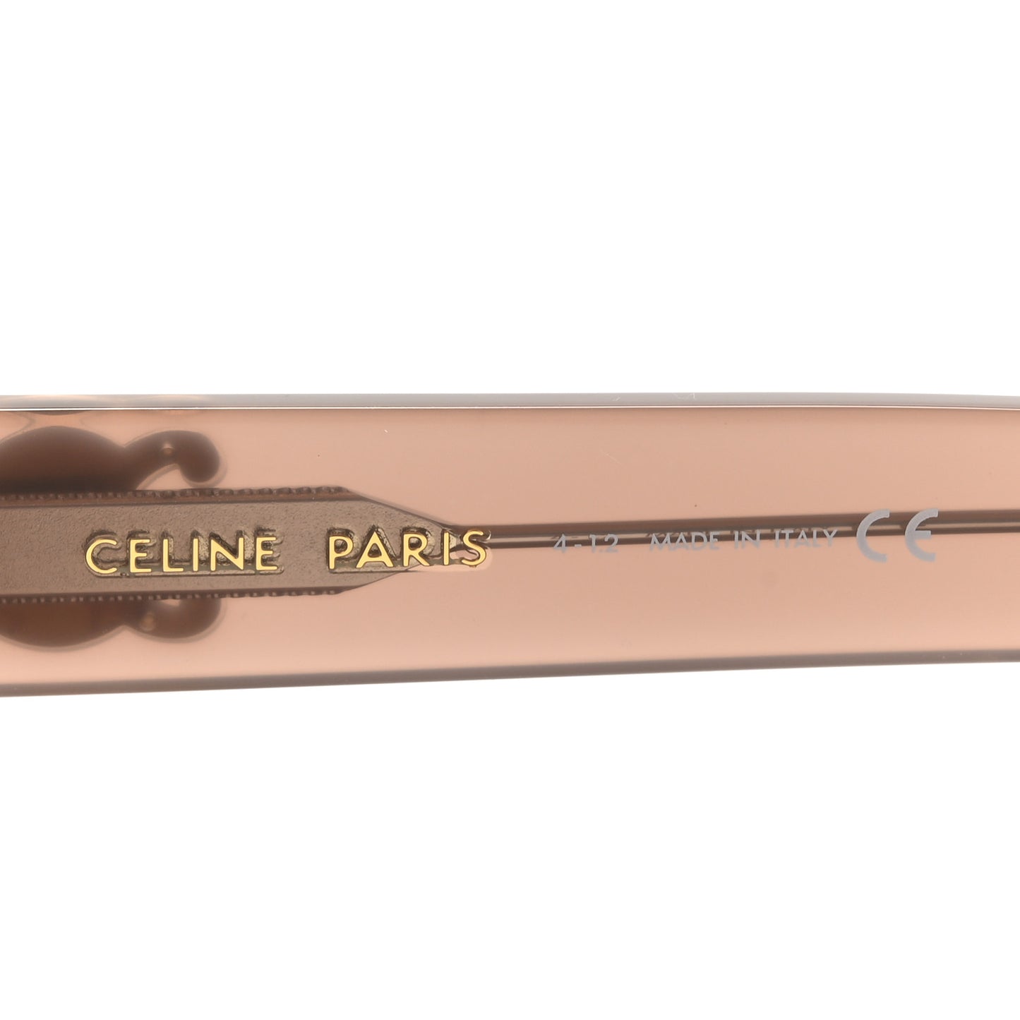 Acetate Triomphe 01 Sunglasses CL 40194U Milky Hazelnut