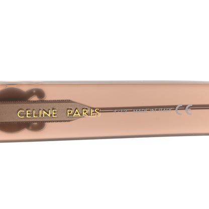 Celine Acetate Triomphe 01 Sunglasses CL 40194U Milky Hazelnut 6 of 7
