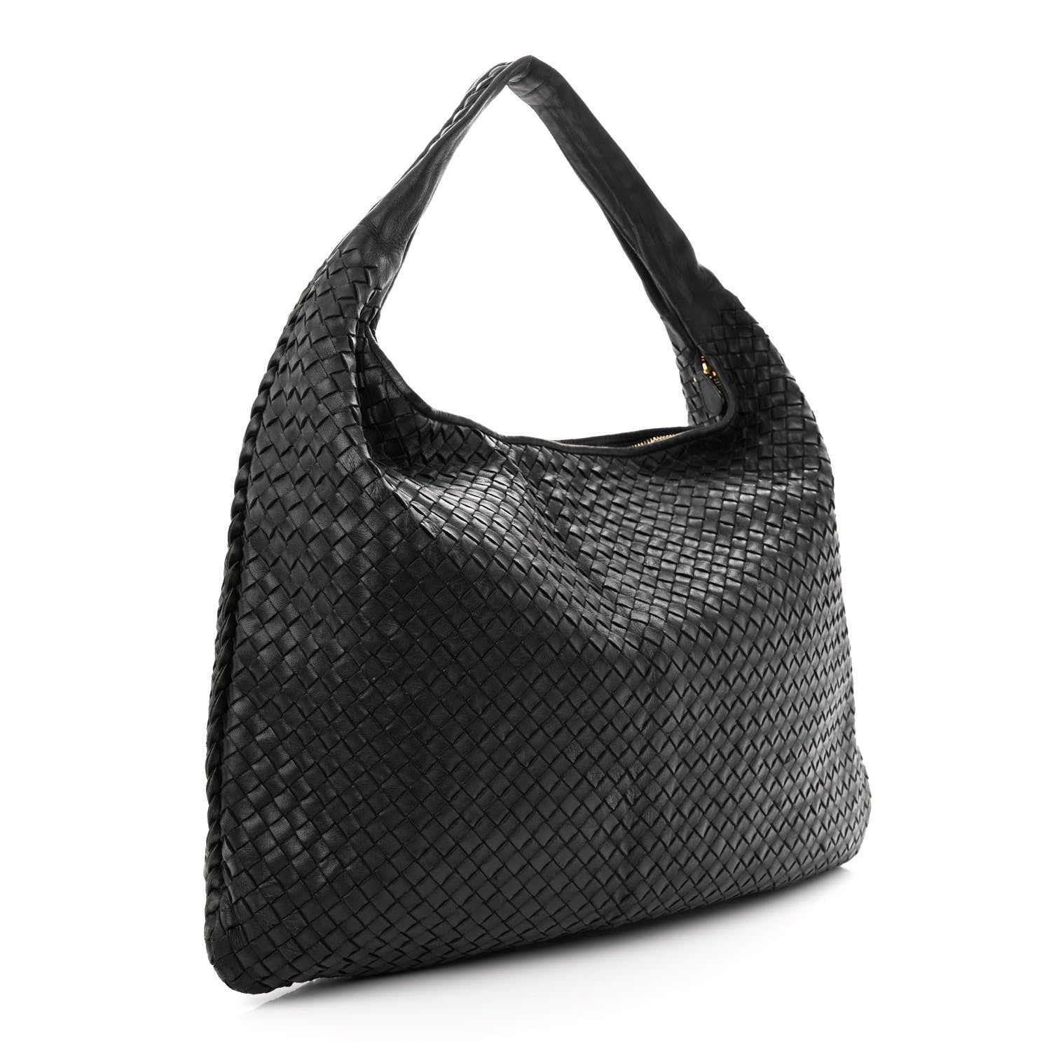 Bottega Veneta Nappa Intrecciato Large Veneta Hobo Black 3 of 16