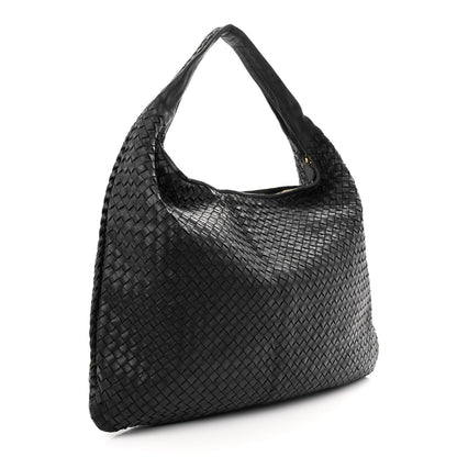 Bottega Veneta Nappa Intrecciato Large Veneta Hobo Black 3 of 16