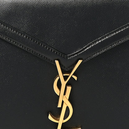 Saint Laurent Grain de Poudre Mini Classic Monogram Cassandra Top Handle Black 7 of 10