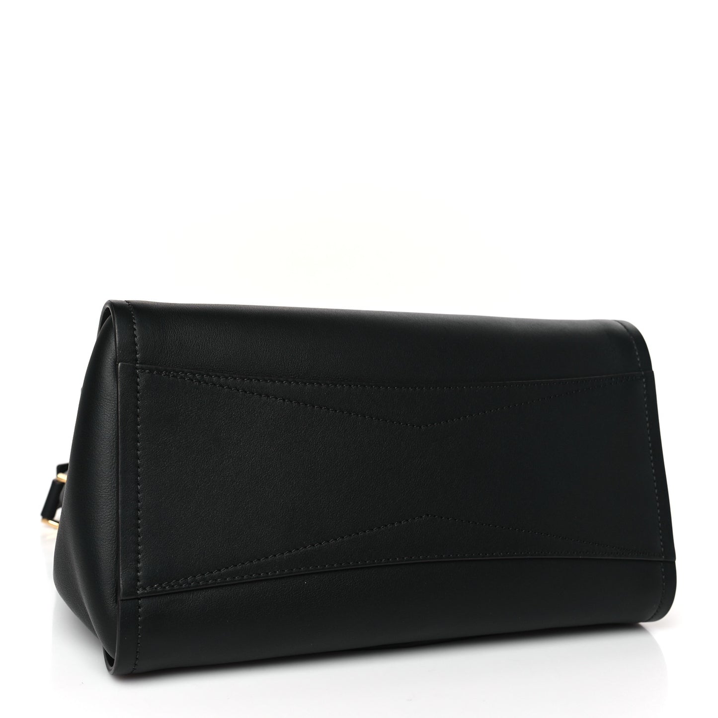Calfskin Small Mystic Shoulder Bag Black