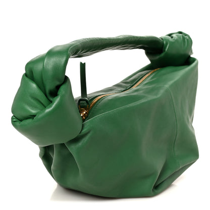 Bottega Veneta Nappa Mini Double Knot Bag Racing Green 3 of 11