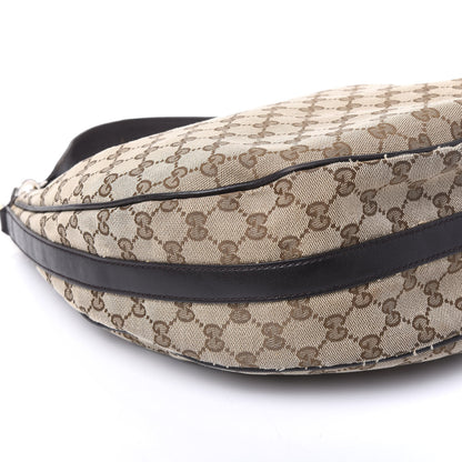 Gucci Monogram Medium GG Twins Hobo Black 8 of 9