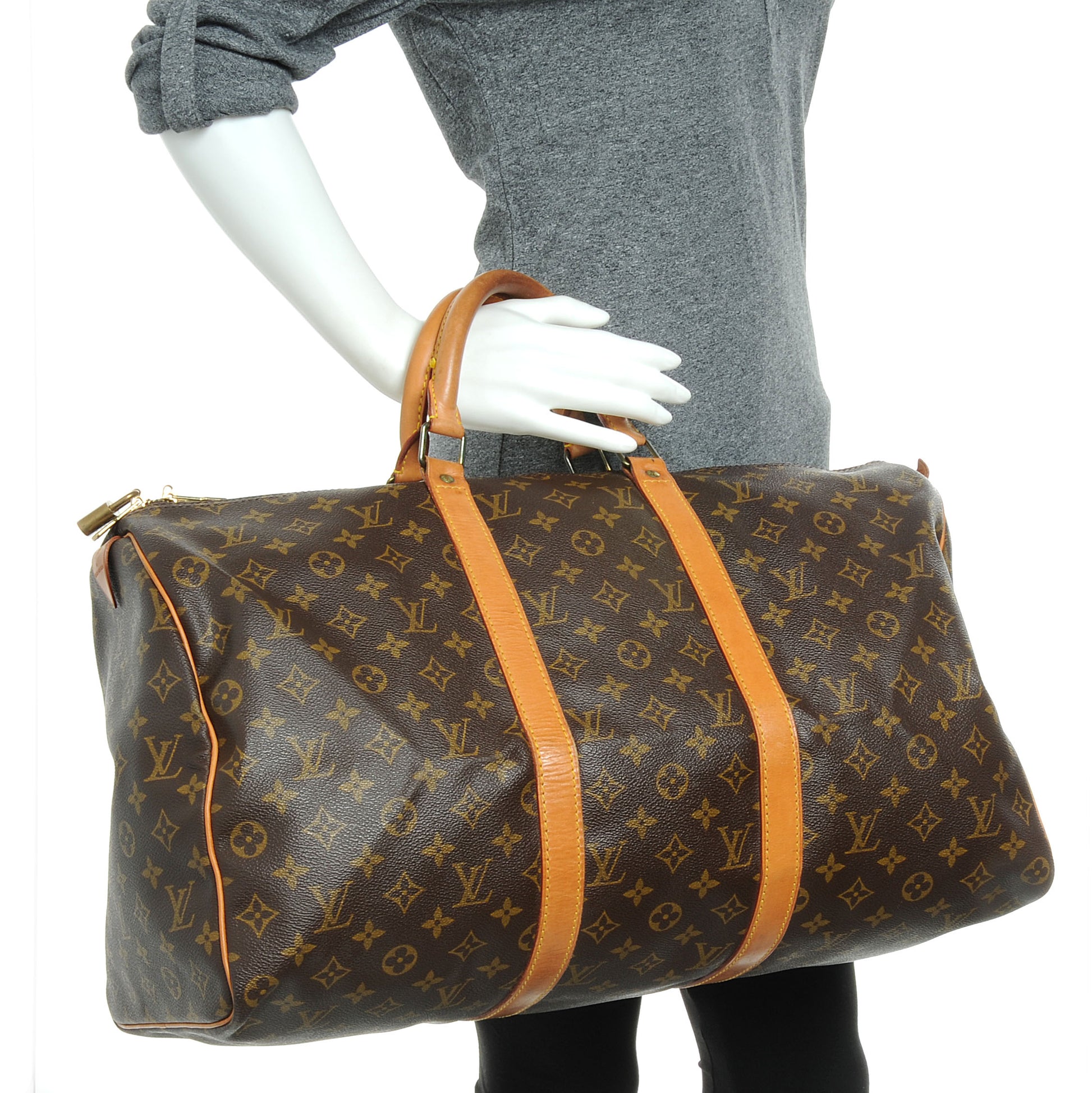 Louis Vuitton Monogram Keepall 50 2 of 8