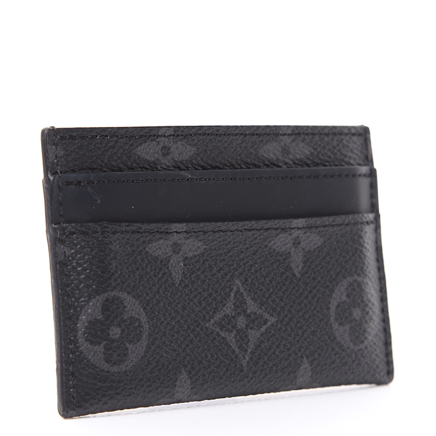 Louis Vuitton Monogram Eclipse Porte-Cartes Double Card Holder 3 of 7