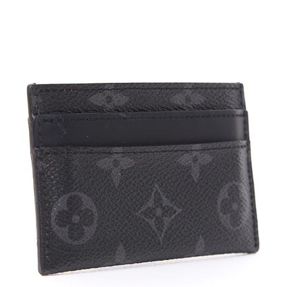 Louis Vuitton Monogram Eclipse Porte-Cartes Double Card Holder 3 of 7