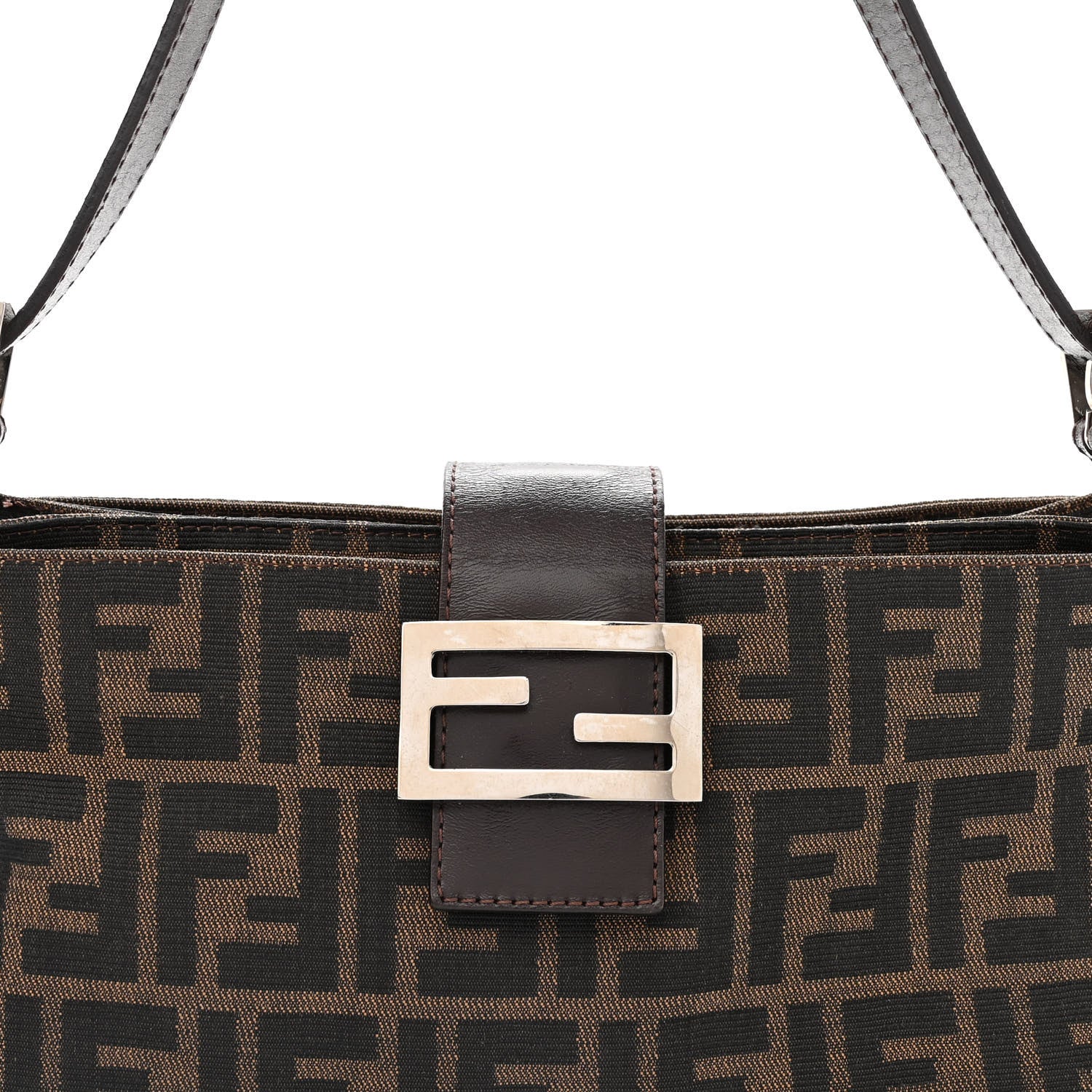 Fendi Zucca Baguette Bag Tobacco 10 of 15