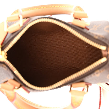Louis Vuitton Monogram Nano Speedy Bandouliere 5 of 11