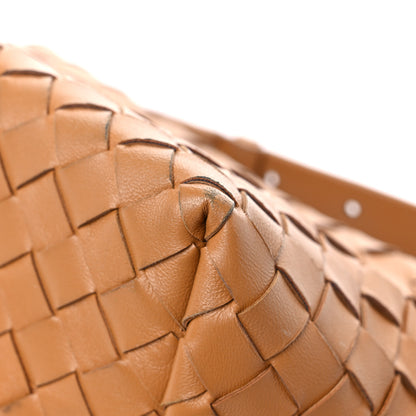 Bottega Veneta Nappa Intrecciato Tie Shoulder Bag Caramel 7 of 14
