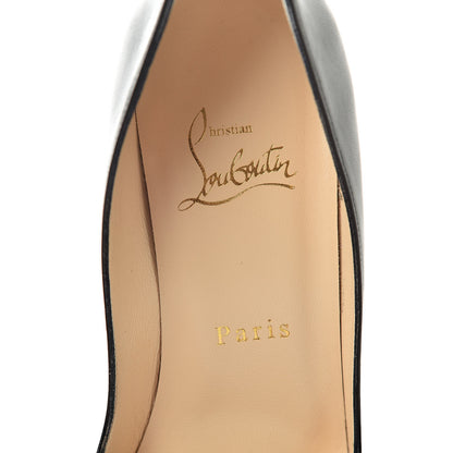 Christian Louboutin Kid Apostrophy 100 Pumps 36.5 Black 6 of 10