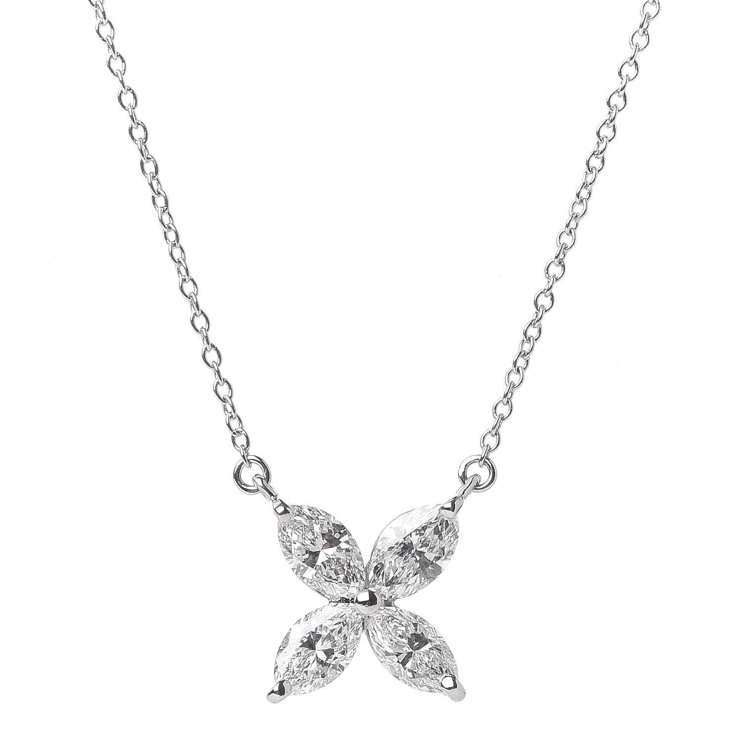 Platinum Diamond Large Victoria Necklace