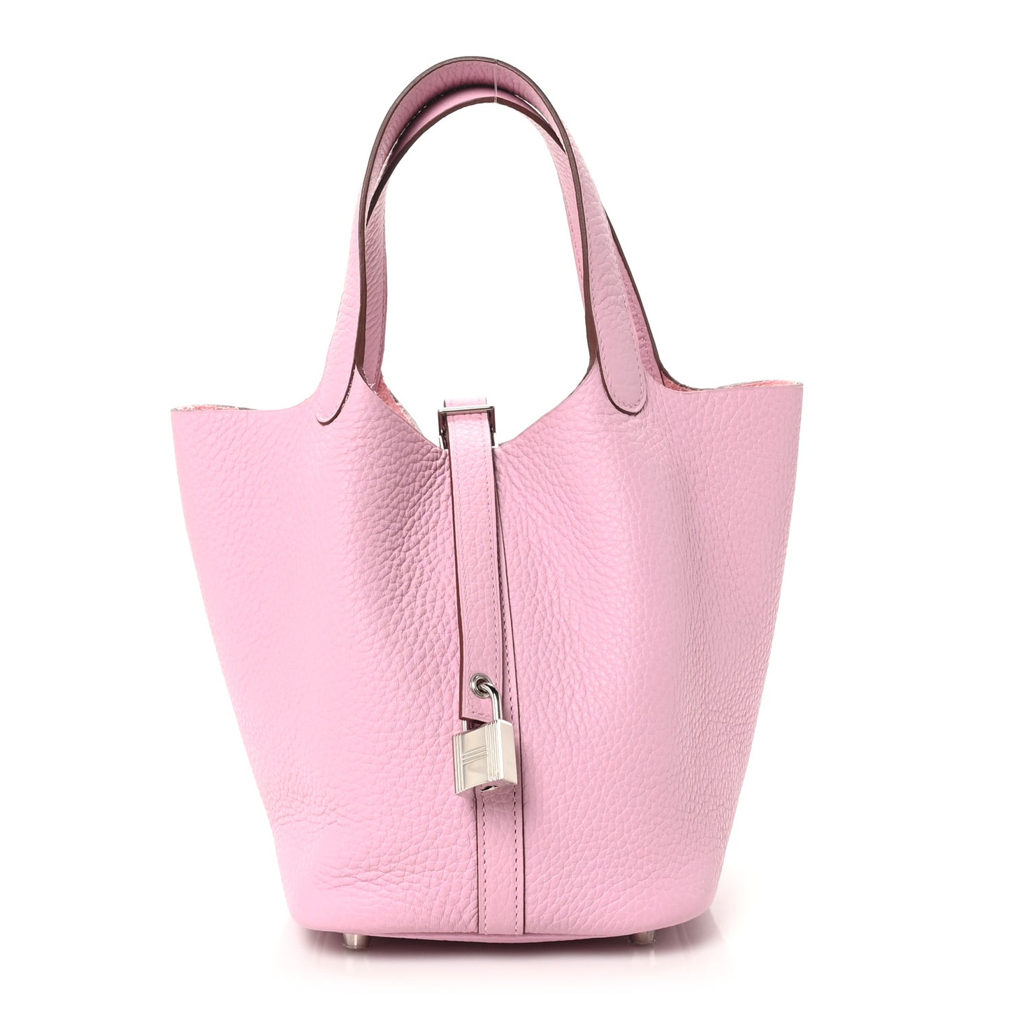 Taurillon Clemence Picotin Lock 18 PM Mauve Sylvestre