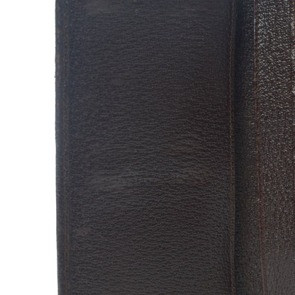 Gucci Monogram Metal Bar Continental Flap Wallet Beige Ebony Dark Brown 12 of 15