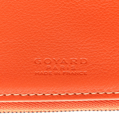 Goyard Goyardine Sainte Marie Soft Clutch Orange 7 of 8