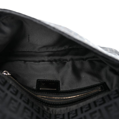 Fendi Zucchino Baguette Black 5 of 11