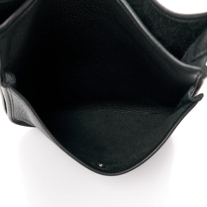 Hermes Taurillon Clemence Evelyne II PM Black 6 of 12