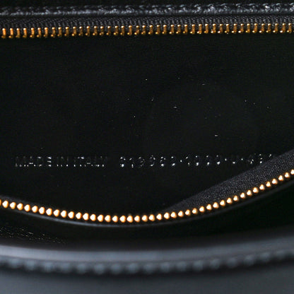 Balenciaga Shiny Box Calfskin Medium Hourglass Top Handle Bag Black 7 of 12