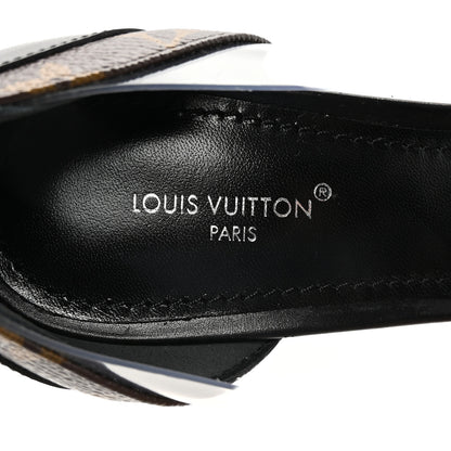 Louis Vuitton Monogram PVC Call Back Pumps 36.5 Black 8 of 8