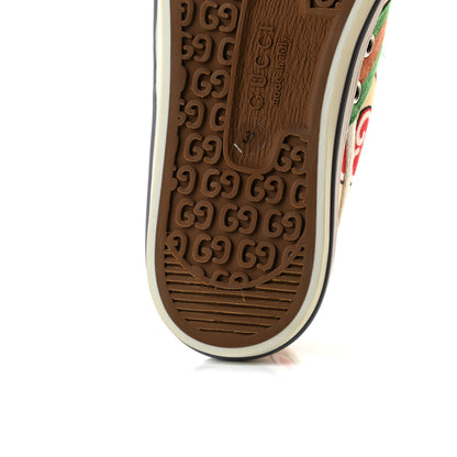 Gucci Canvas Web GG Apple Womens 1977 Tennis Sneakers 37 Ivory Red Mystic White New Shamarock 10 of 12