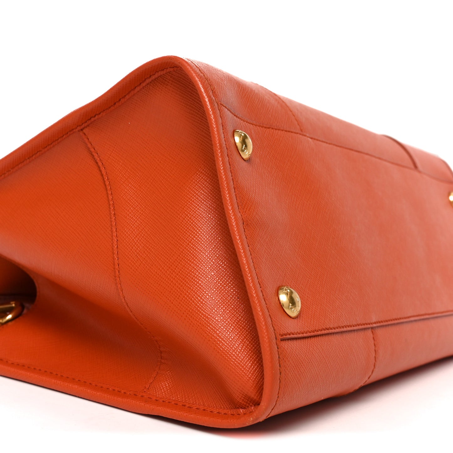 Saffiano Lux Tote Papaya